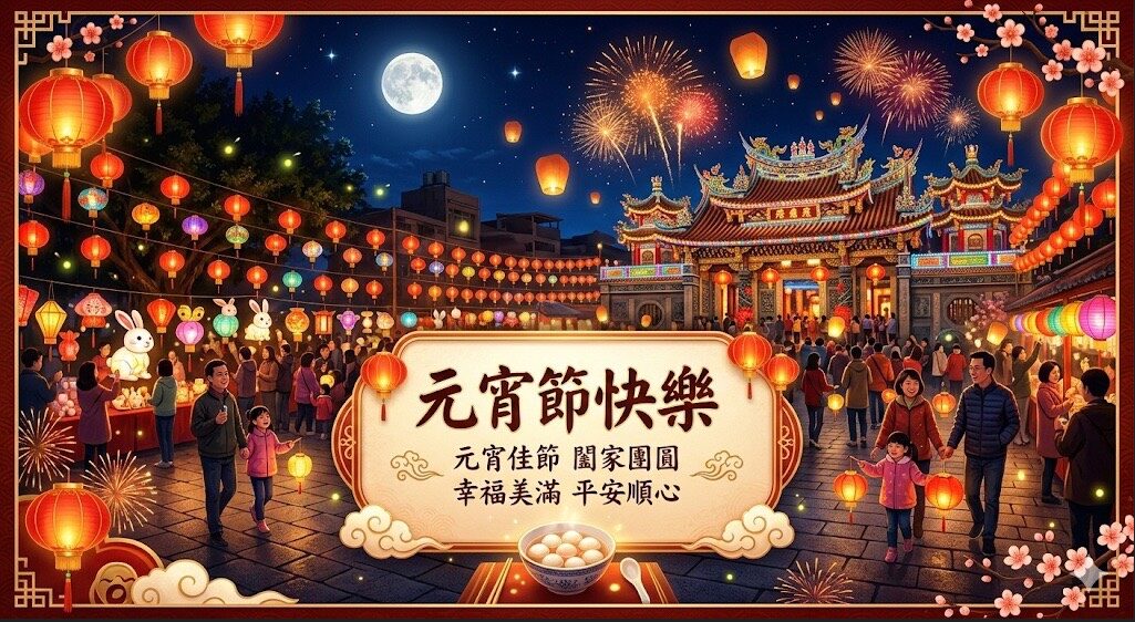 元宵節快樂